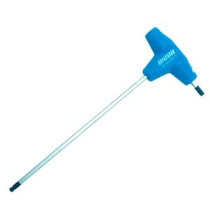 UNIOR 整備用品 六角棒レンチ 608277 ボールエンドTハンドルヘックスレンチ 3mm ブルー ブルー