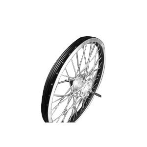 シキシマ 後輪 20×1.75 内装3段ローラー 191.8mm P-7X アルミリム ブラック 自...