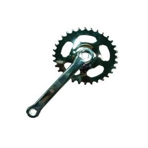 シキシマ コッタレス右クランク 32T CP  自転車
