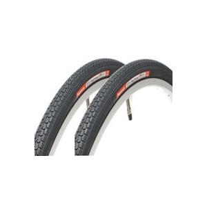 Panaracer 自転車 タイヤ スーパーハード タフネス 24×1 3/8 ブラック ブラック W/O