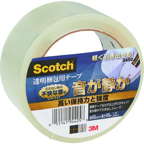 3M(スリーエム) 物流用品 テープ・バンド・シール スコッチ 透明梱包用テープ 48mm×49m