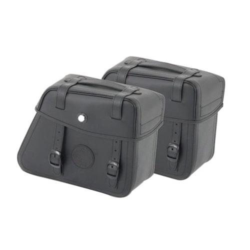 HEPCO&amp;BECKER レザーバック 牛本革サイドバック RUGGED/ラッグド Slim ブラッ...