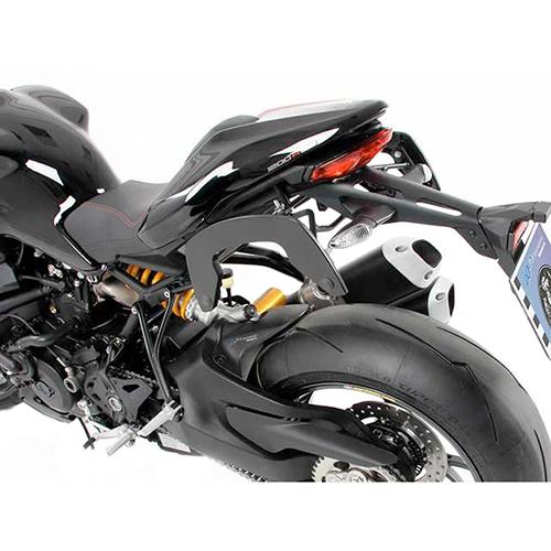 HEPCO&amp;BECKER サイドソフトケースホルダー C-Bow 630-7546-0001 バイク...