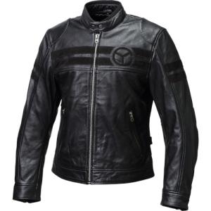 ROUGH&ROAD RA5033 シープレザーパーカーFP ブラック LL RA5033BK4