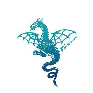 R’s Gear(アールズギア) ワイバンステッカー グラデーションブルー XXSC-0015 バイ...