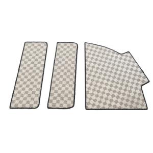 大型バス用フロアマット 日野 いすゞ 日本製 洗濯可 黒 カーマット