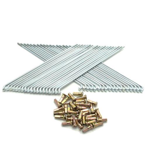 DACHI(ダチ) スポーク&amp;ニップルセット HR スチール XR250(MD30) 95-07 ,...