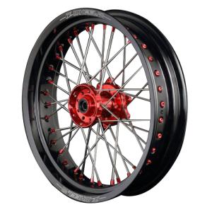 NCY 鍛造アルミホイール前後セット シグナスX レッド C3-NCY-FG01RD
