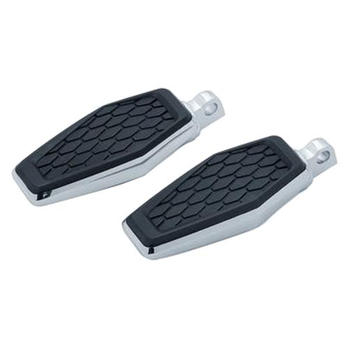 KURYAKYN(クリアキン) HEX フットペグ クローム オス型マウント 5904 バイク ステ...