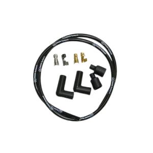 MOON EYES(ムーンアイズ) シリコン スパークプラグワイヤーキット ブラック MQTA202...