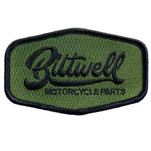 Biltwell(ビルトウェル) バイク 外装 デカール・ステッカー・エンブレム パッチ ”CURSIVE” 8601-34