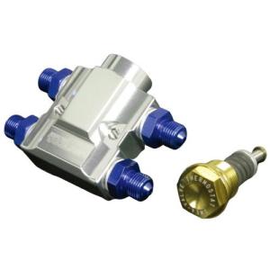 アクティブ オイルクーラー用 サーモスタット本体 #6 レッド (1341216