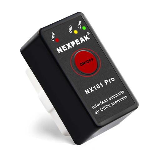 NEXPEAK アンドロイド用診断機 OBD2 Bluetooth版 NXBA2-OBD-KW-2D...