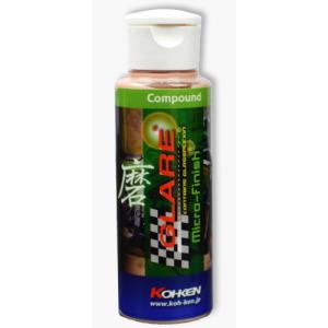 GLARE(グレア) コンパウンド・ポリッシュ・液体研磨 マイクロフィニッシュ コンパウンド 100ml GL-005｜partsdirect