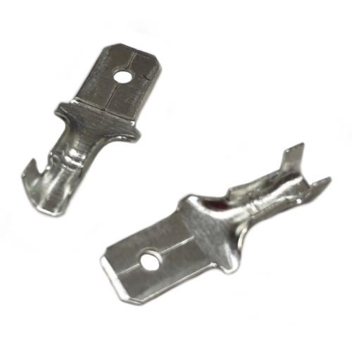 BRIDGE(ブリッジ) 平型端子(250)オス 100個入 PC-007 バイク ギボシ・圧着端子...