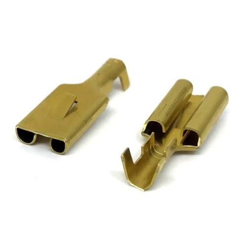 BRIDGE(ブリッジ) 平型端子(350)メス 50個入 PC-014 バイク ギボシ・圧着端子・...