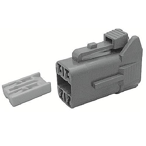 BRIDGE(ブリッジ) 060型 防水4極カプラー メス 5個入 NW-239 バイク ギボシ・圧...