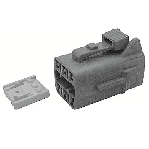 BRIDGE(ブリッジ) 060型 防水6極カプラー メス 5個入 NW-373 バイク ギボシ・圧...