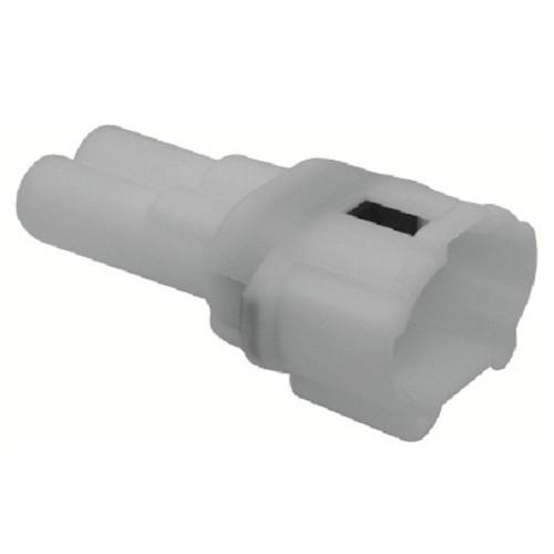 BRIDGE(ブリッジ) 090型 防水2極 カプラー オス 5個入 PC-034 バイク ギボシ・...