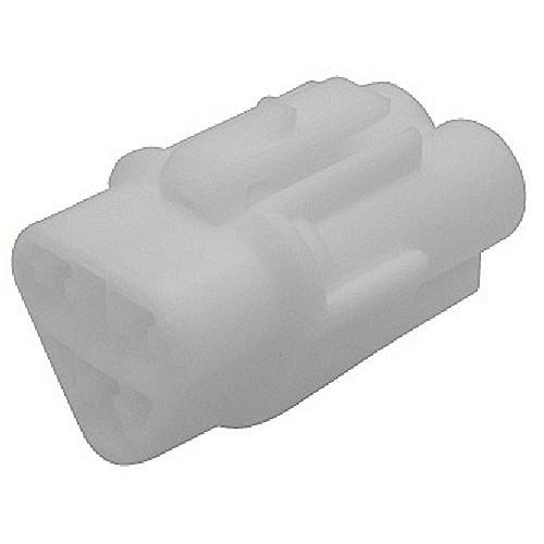 BRIDGE(ブリッジ) 090型 防水3極 カプラー メス 5個入 PC-037 バイク ギボシ・...