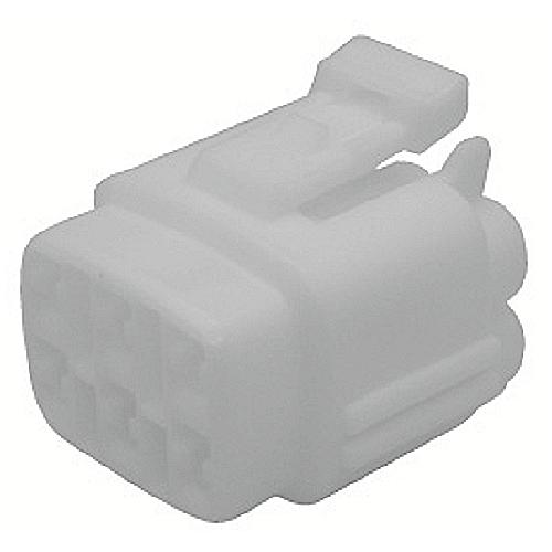 BRIDGE(ブリッジ) 090型 防水6極 カプラー メス 5個入 PC-041 バイク ギボシ・...