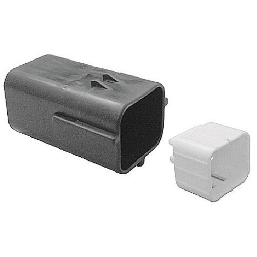 BRIDGE(ブリッジ) 070型 6極防水カプラー オス 5個入 PC-052 バイク ギボシ・圧...