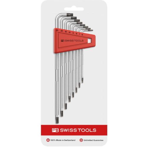 PB SWISS TOOLS ローレット入L型ヘクスローブレンチセット 3411.H6-25CN ハ...