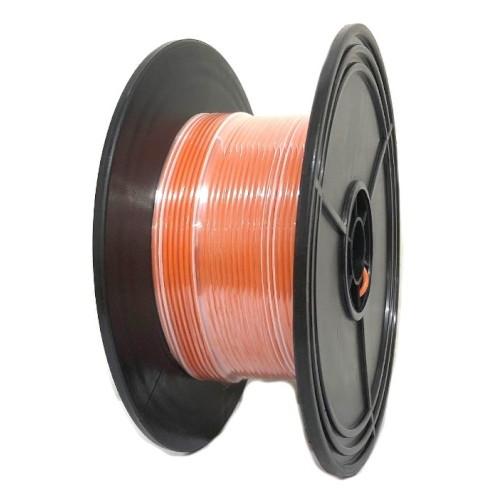 BRIDGE(ブリッジ) 配線コードライン入0.5sq(AVS) 橙/白ライン BM-566 自動車