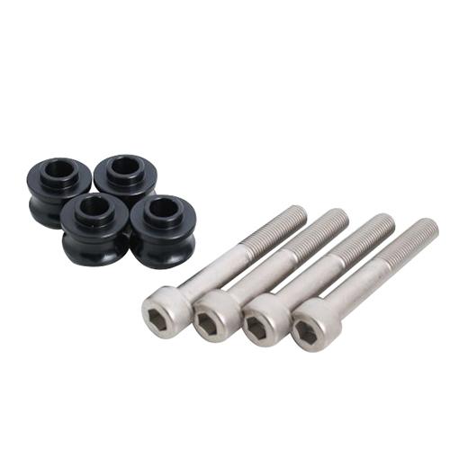 GALE SPEED(ゲイルスピード) オフセットカラー12.5mm&amp;クロモリキャップボルト ブラッ...