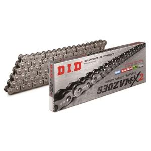 DIDチェーン 530VX3 104コマ シルバー 新品 GS400 DID(大同工業) VXシリーズチェーン 530VX3-114L ZJ(カシメ) シルバー