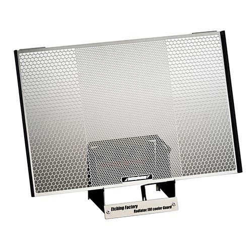 エッチングファクトリー HAWK11(2022-)用 ラジエターコアガード 黒エンブレム RGH-H...