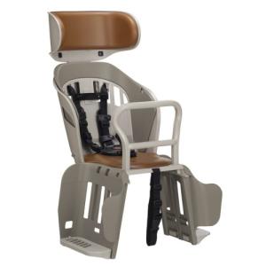 OGK(オージーケー技研) RBC-019DX ヘッドレスト付リヤキッズシート ポポラ モア グレージュ 自転車 子供乗せ本体