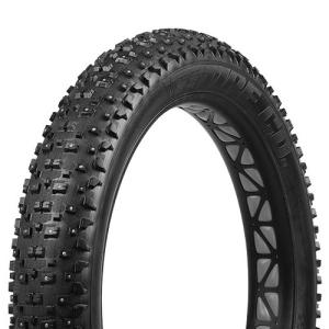 VEE Tire(ビータイヤ) 自転車 タイヤ SNOW SHOE XL(240 STUDS) 26×4.8 H/E(チューブレスレディ) ブラック タイヤのみ｜partsdirect