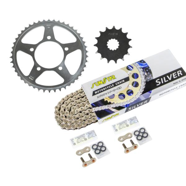 SUNSTAR スプロケット&amp;チェーンキット KS37206 バイク 駆動系セット