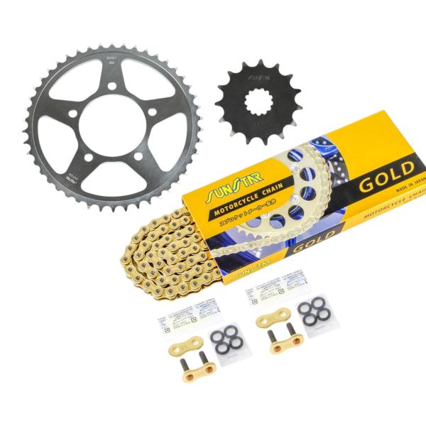 SUNSTAR スプロケット&amp;チェーンキット KS37207 バイク 駆動系セット