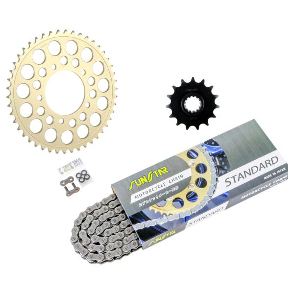 SUNSTAR スプロケット&amp;チェーンキット KS47911 バイク 駆動系セット