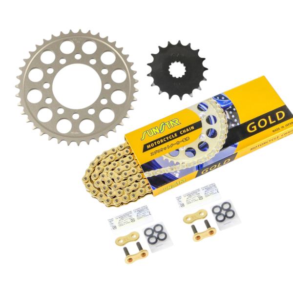 SUNSTAR スプロケット&amp;チェーンキット KS49613 バイク 駆動系セット