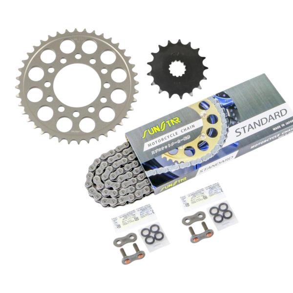SUNSTAR スプロケット&amp;チェーンキット KS49711 バイク 駆動系セット