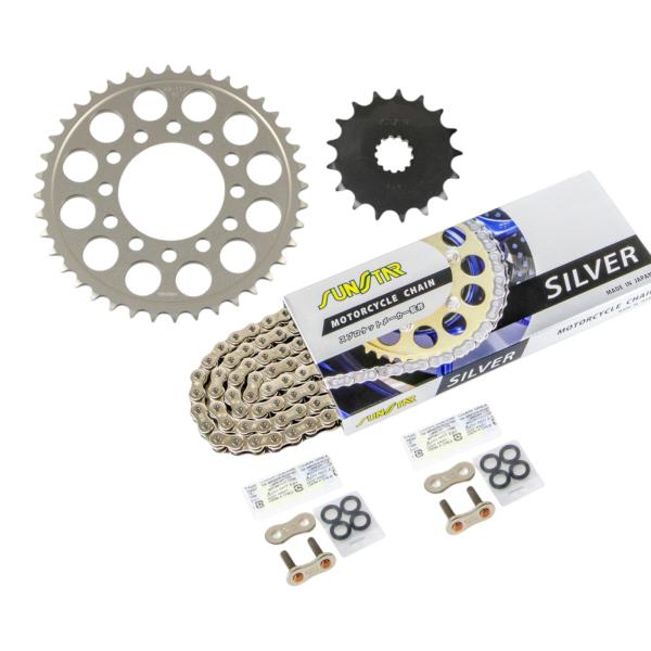 SUNSTAR スプロケット&amp;チェーンキット KS49712 バイク 駆動系セット