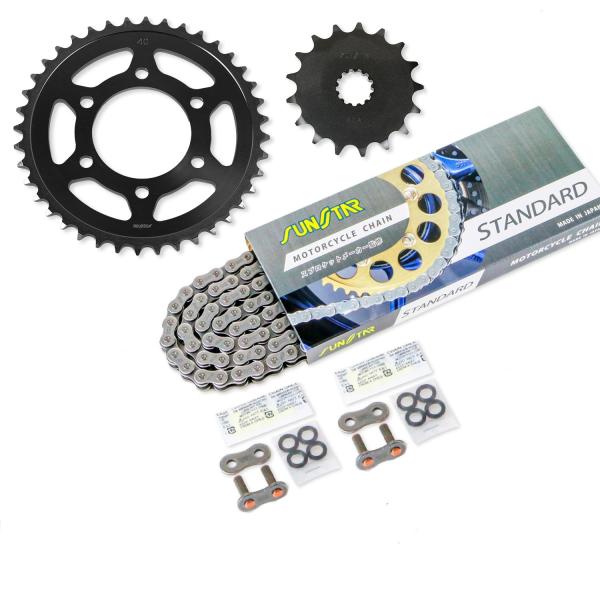 SUNSTAR スプロケット&amp;チェーンキット KS49715 バイク 駆動系セット