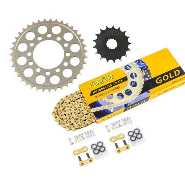 SUNSTAR スプロケット&amp;チェーンキット KS4C313 バイク 駆動系セット