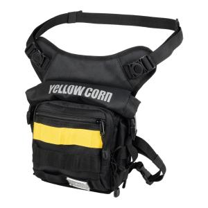 YeLLOWCORN YE-58 WPレッグバッグ ブラック バイク : パーツダイレクト 