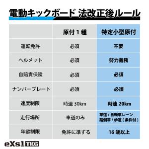 保証期間1年 特定小型原動機付自転車 eXs ...の詳細画像5