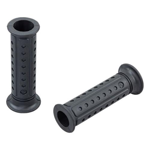 KIJIMA(キジマ) グリップラバー HMC ソフト 貫通式 ブラック 201-6821 バイク