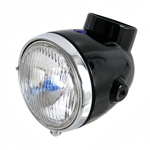 田中商会 ca5170 4Lモンキータイプヘッドライト ソリッドブラック バイク