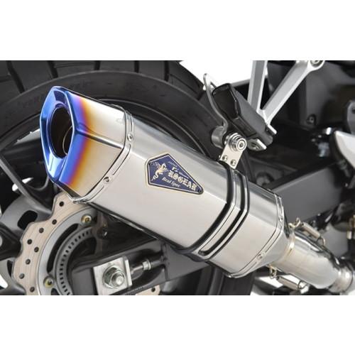 R’s Gear(アールズギア) リアルスペックスリップオン タイプS マフラー チタンポリッシュ ...