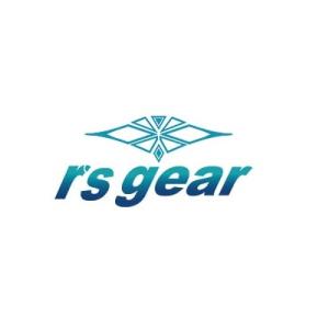R’s Gear(アールズギア) アールズ・ギア ロゴステッカー0018 (抜き文字転写タイプ) ブ...