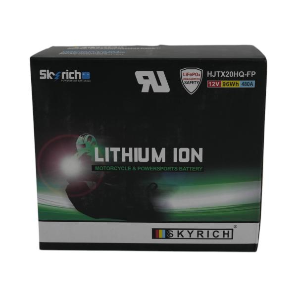 Skyrich バイク リチウムイオンバッテリー YTX20-BS YTX20H-BS YTX20L...
