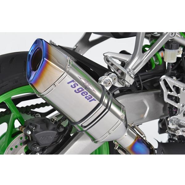 R’s Gear(アールズギア) GPスペック スリップオンマフラー チタンポリッシュ NinjaZ...