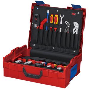 KNIPEX(クニペックス) ハンドツール ハンドツールセット 002119LBE 電気技師用ツールセット L-Boxx入｜partsdirect